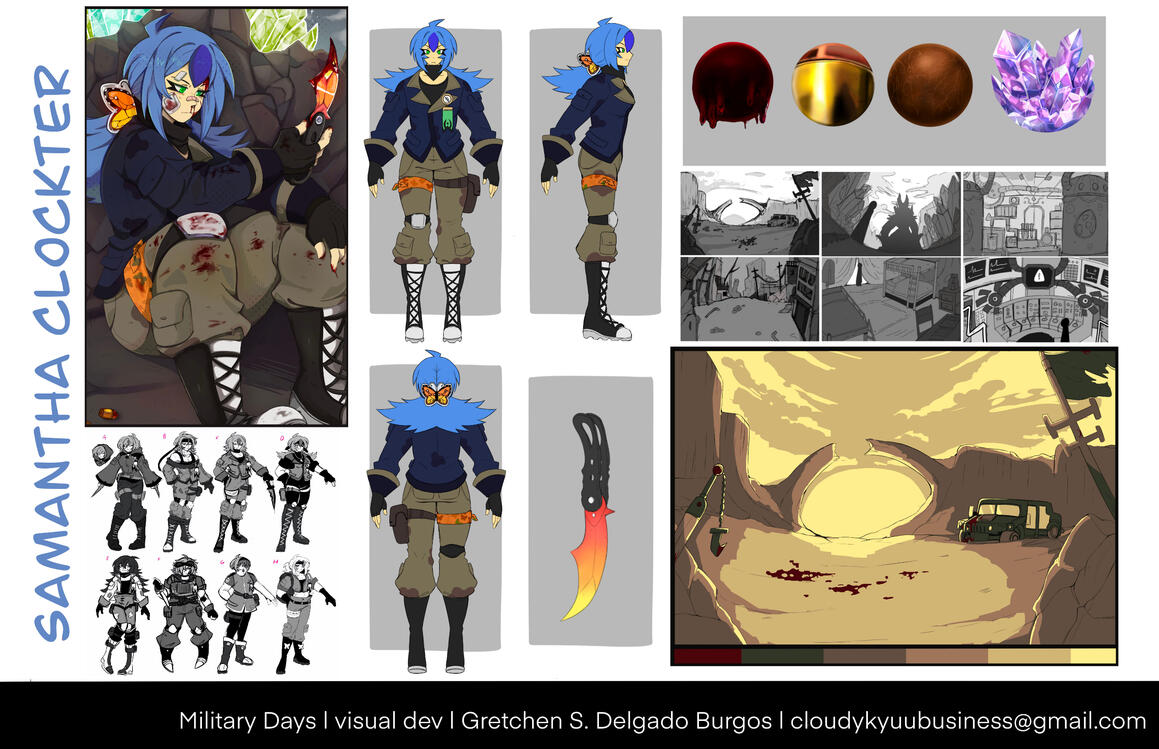 Military Days visual dev Military Days visual dev