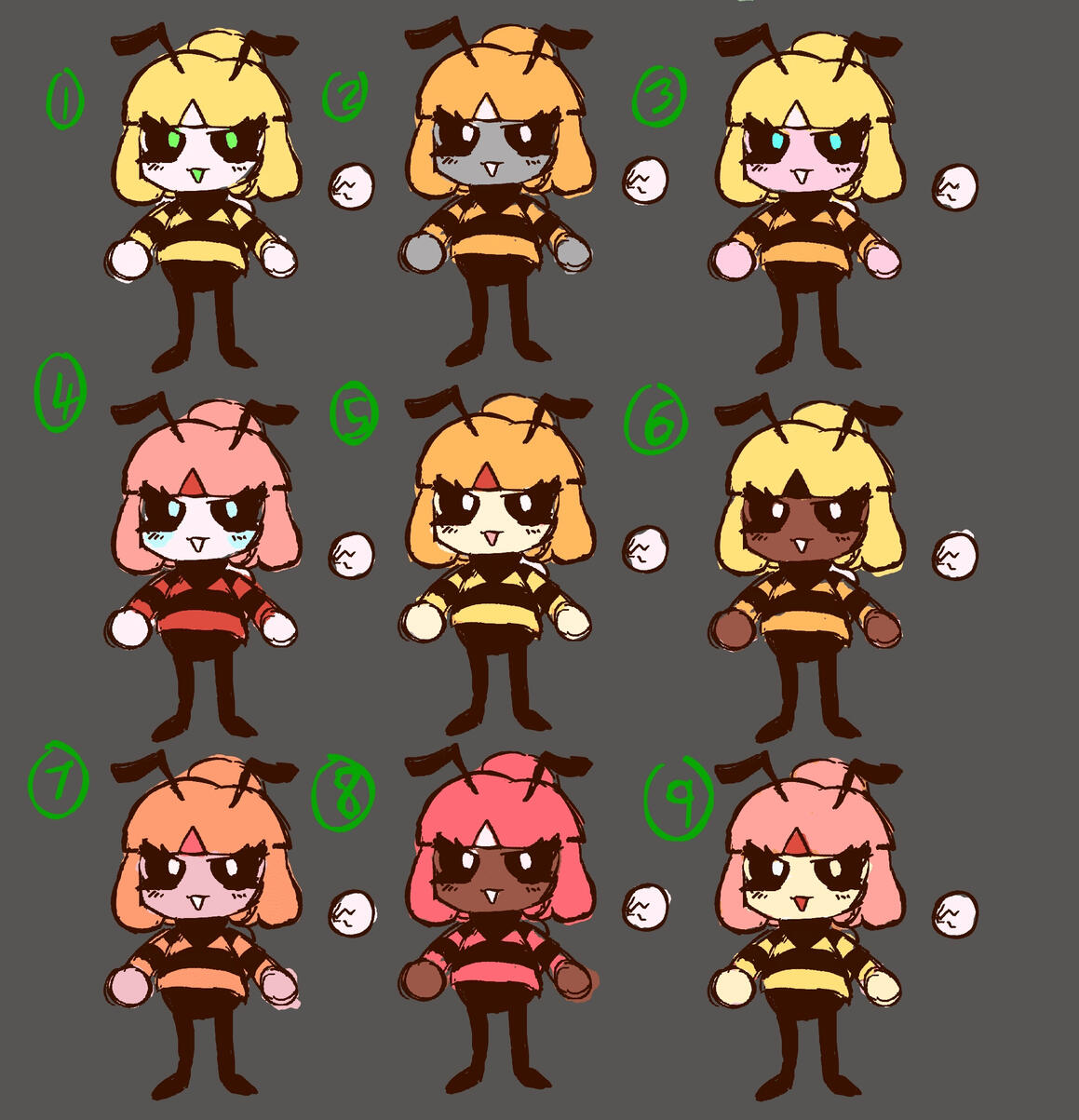 Color Variantion - Zi-Zi Color Variantion - Zi-Zi