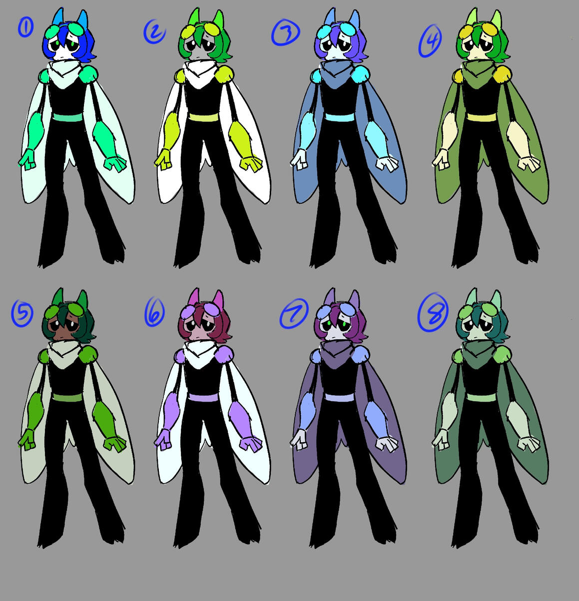 Color Variation - Fly Color Variation - Fly