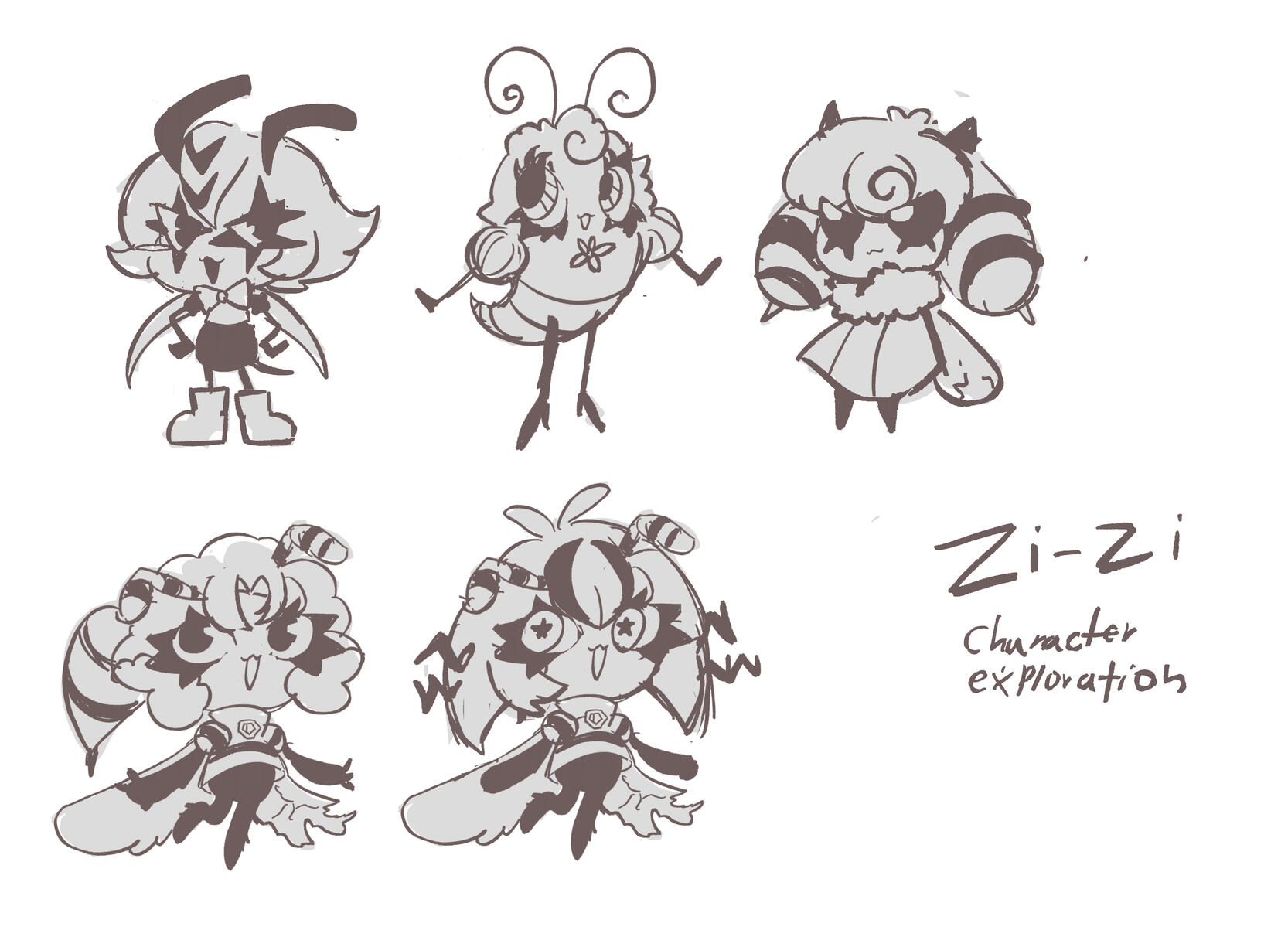 Character Exploration - Zi-Zi Character Exploration - Zi-Zi