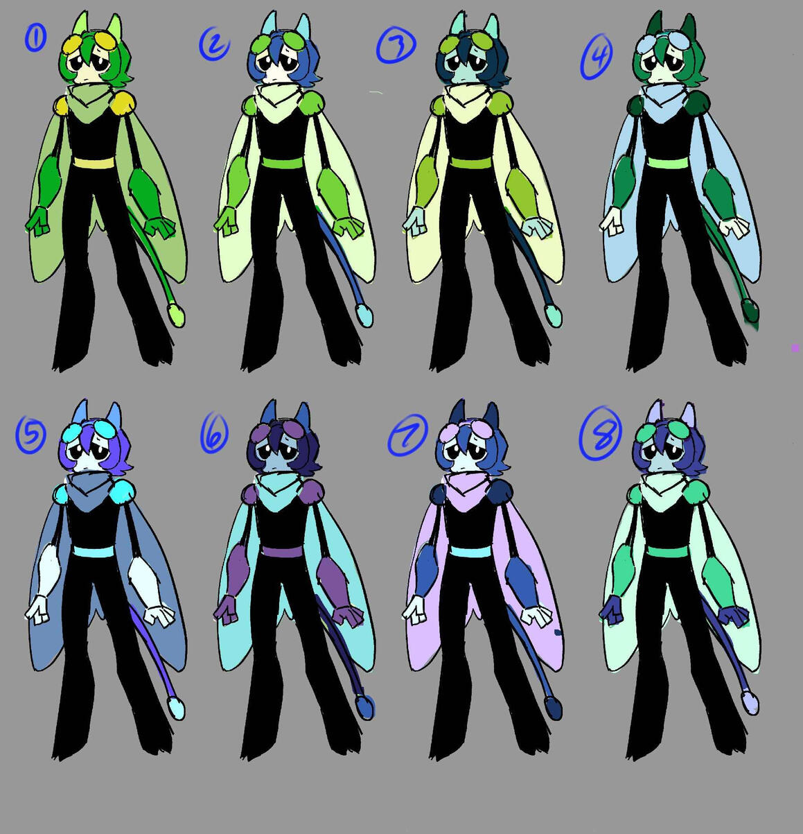 Color Variation - Fly Color Variation - Fly